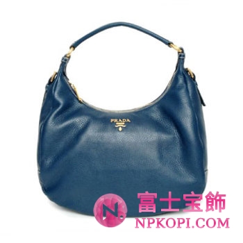 プラダ（PRADA）VITELLO DAINO　レディーストートバッグ　ブルー　BR4311-BBE-016 